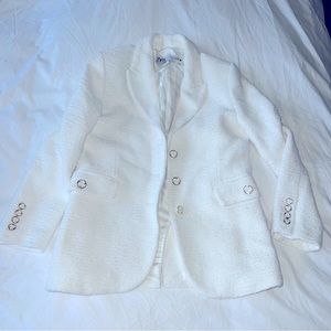 Zara tweed blazer size XS